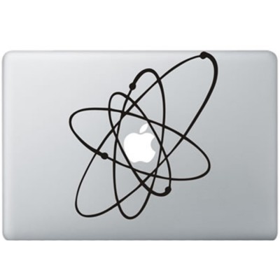 Atom MacBook Aufkleber